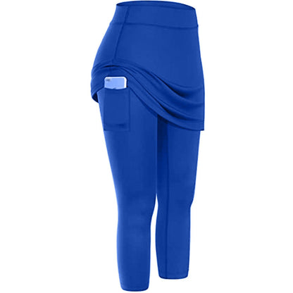 Ladies Sports Fitness Running Yoga Tennis Skirt Pants - JWHL FASHION