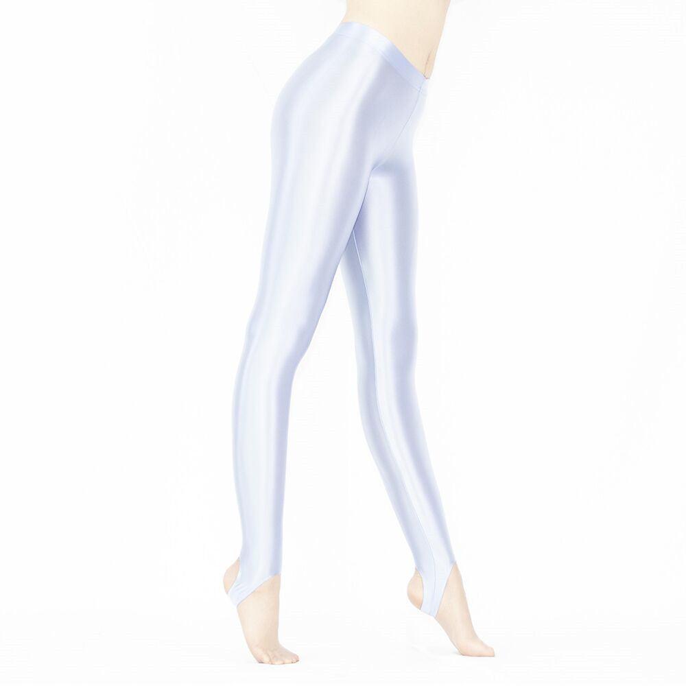 Glossy Silky Elastic Leggings Shaping Yoga Bodybuilding Leggings - JWHL FASHION