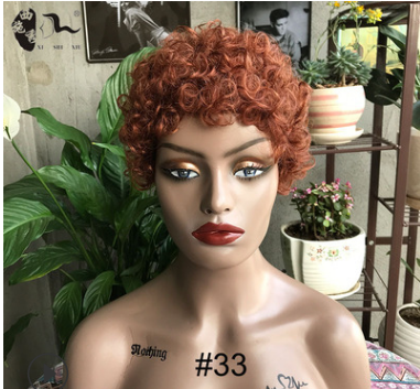 Real Human Curly Hair Wig - JWHL FASHION