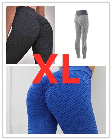 Plaid Leggings Fitness Yoga Pants - JWHL FASHION