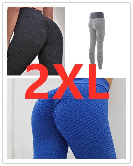 Plaid Leggings Fitness Yoga Pants - JWHL FASHION