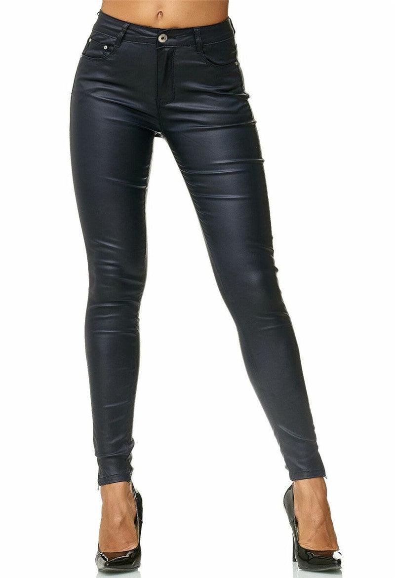 Faux Leather Pants or Trousers - JWHL FASHION