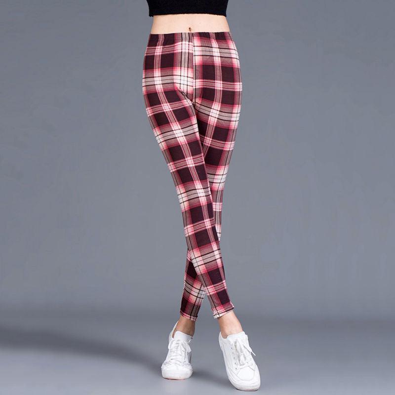 Thin cropped cotton leggings - JWHL FASHION