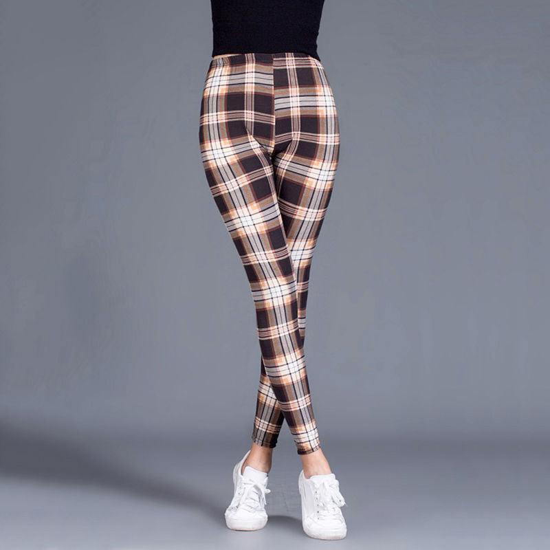 Thin cropped cotton leggings - JWHL FASHION