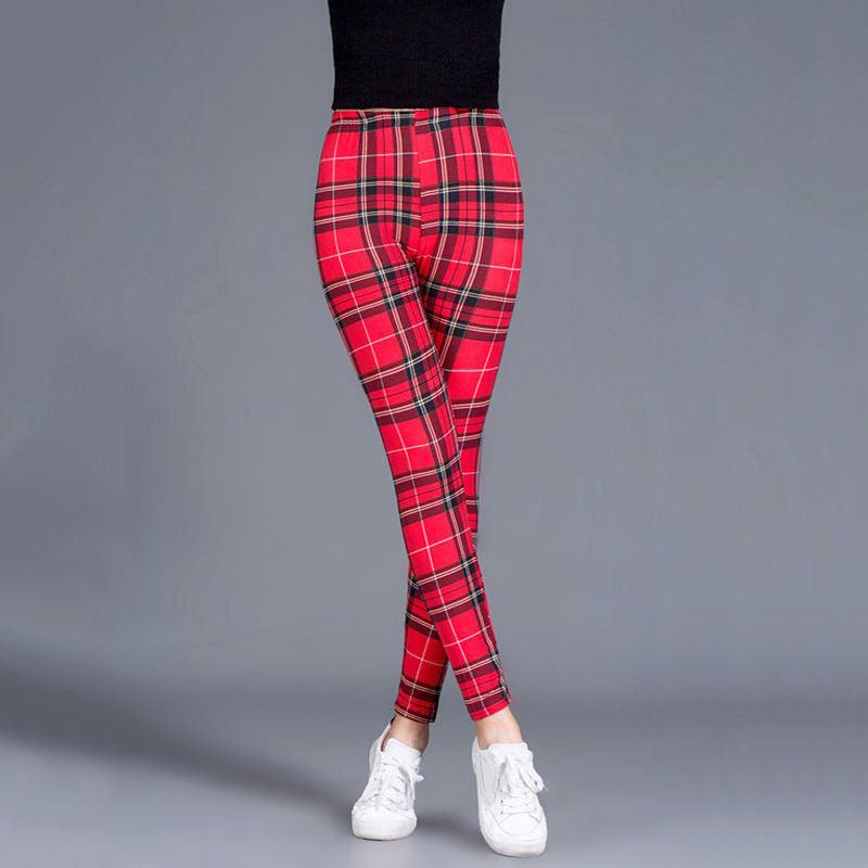 Thin cropped cotton leggings - JWHL FASHION