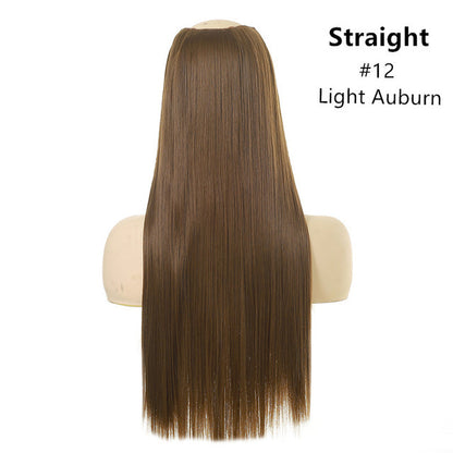 Natural Long Straight Hair Chemical Fiber Wig - JWHL FASHION