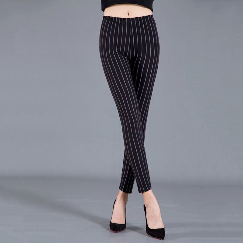 Thin cropped cotton leggings - JWHL FASHION