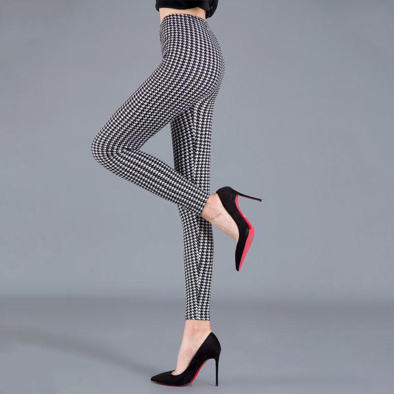 Thin cropped cotton leggings - JWHL FASHION