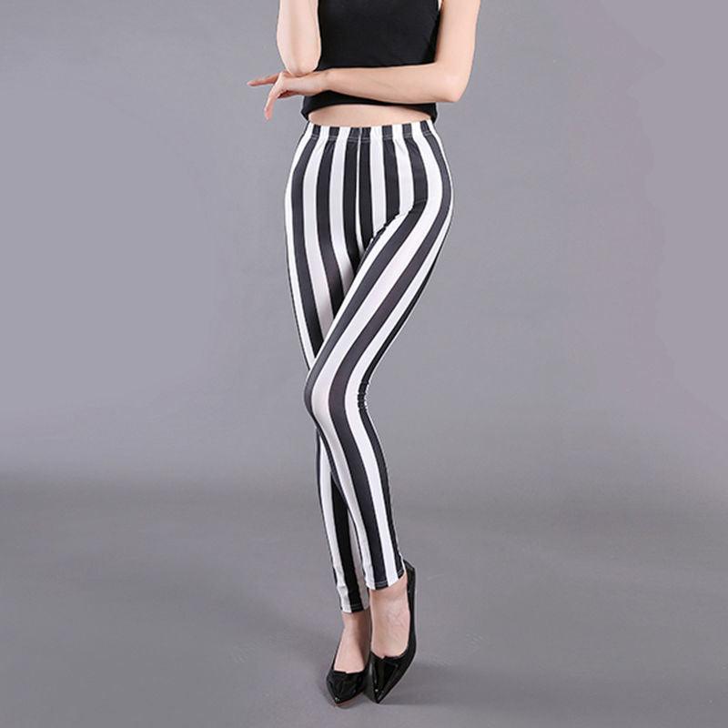 Thin cropped cotton leggings - JWHL FASHION