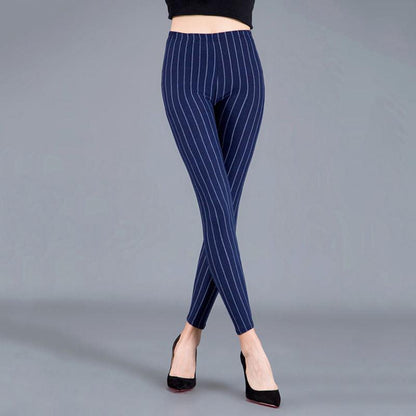 Thin cropped cotton leggings - JWHL FASHION