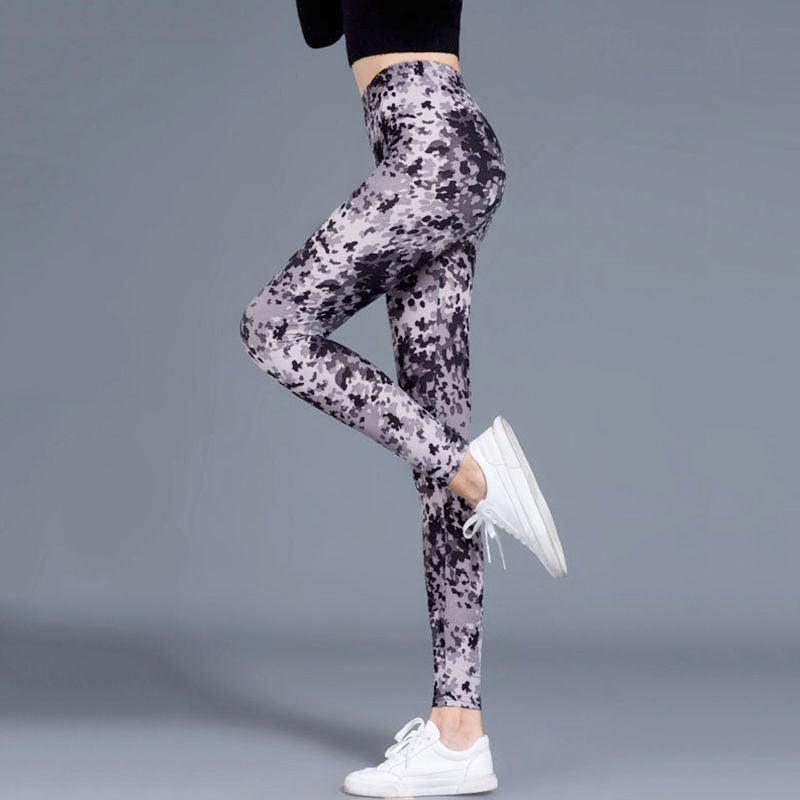 Thin cropped cotton leggings - JWHL FASHION