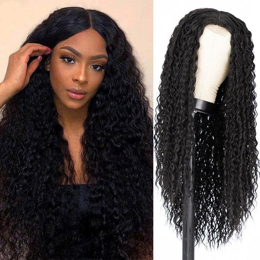 Long Curly Hair Chemical Fiber Wig - JWHL FASHION