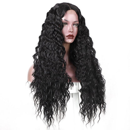 Long Curly Hair Chemical Fiber Wig - JWHL FASHION