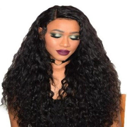 Black Wine Red Corn Whisker Chemical Fiber Wig - JWHL FASHION