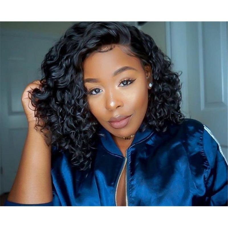 Beautiful African small curly hair Chemical Fiber wig - JWHL FASHION