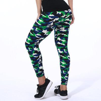 Camouflage printed Leggings - JWHL FASHION