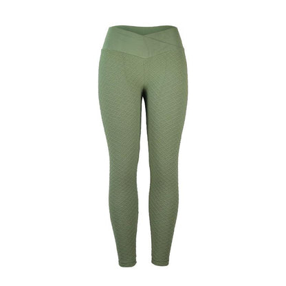 Fashion high waist buttocks ladies fitness yoga leggings - JWHL FASHION