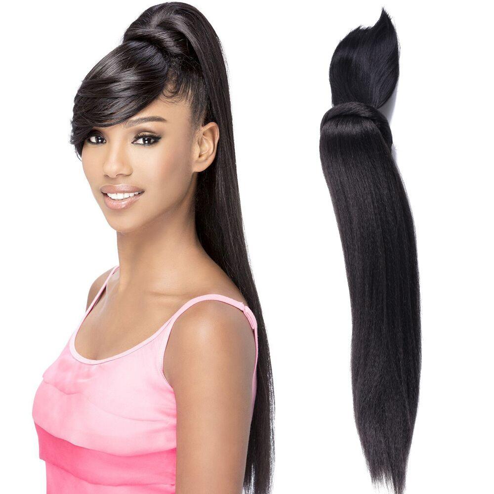 Chemical fiber bangs ponytail Curtain - JWHL FASHION