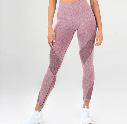 New Mesh Stitching Hip Yoga Pants - JWHL FASHION