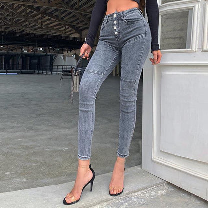 High waisted jeans - JWHL FASHION