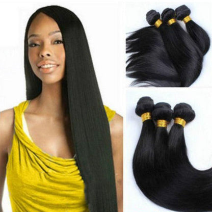 African straight synthetic hair bundles - JWHL FASHION