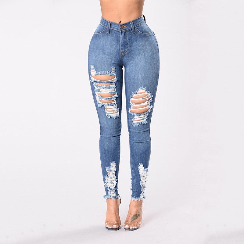 Stretch ripped jeans - JWHL FASHION