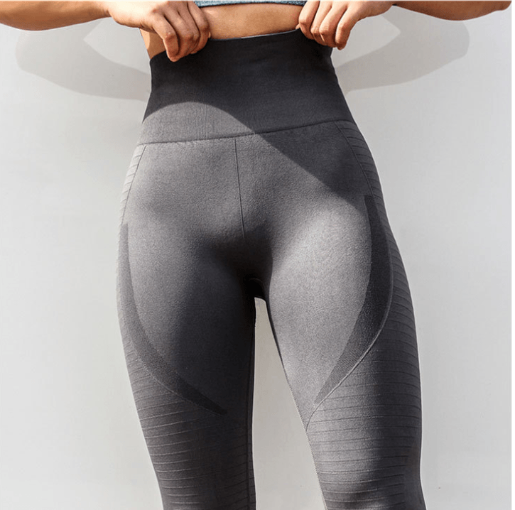 New yoga pants women tight elastic high waist running peach hip fitness pants sports suit pants - JWHL FASHION