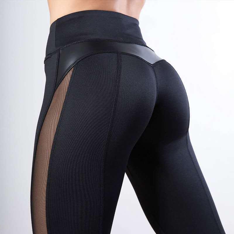 Women's milk mesh yarn nine pants - JWHL FASHION