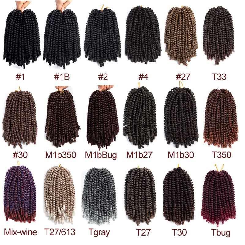 Chemical fiber low-temperature spring crochet braids curtains - JWHL FASHION