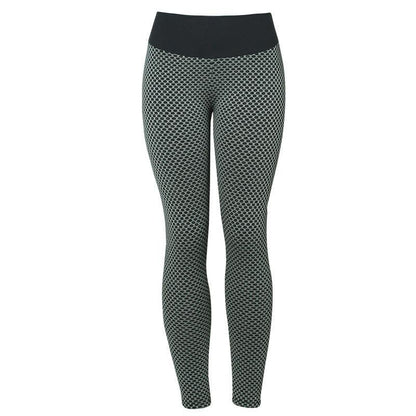 Plaid Leggings Fitness Yoga Pants - JWHL FASHION