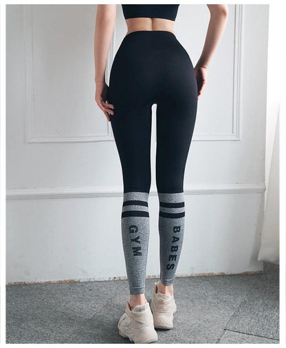 Fitness high waist hip pressure pants - JWHL FASHION