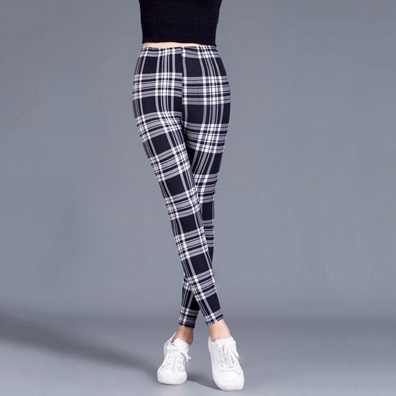 Thin cropped cotton leggings - JWHL FASHION