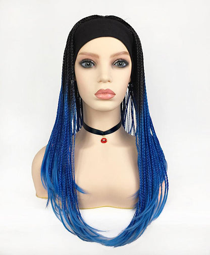 Gradient Hip Hop Net Red African Braids Wig - JWHL FASHION