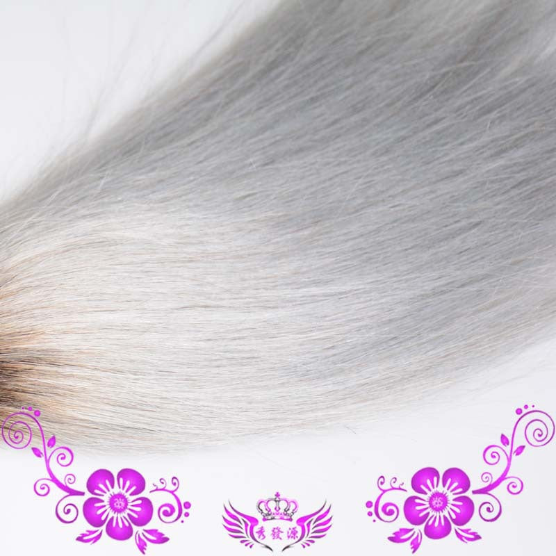 Smoke gray hair bundle - JWHL FASHION