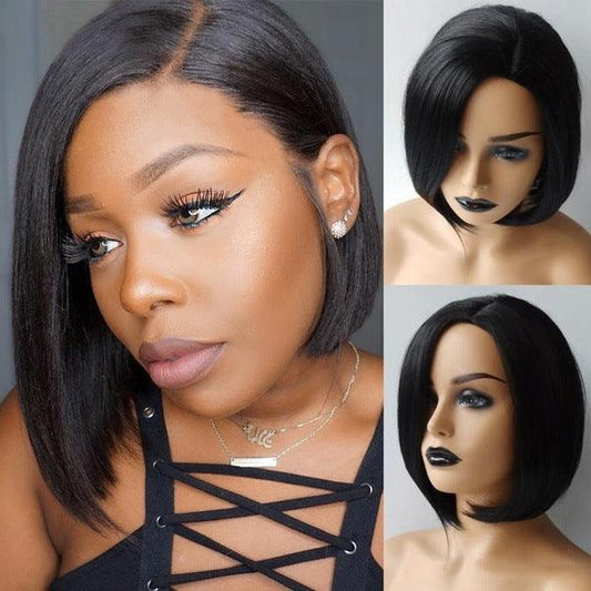 Short straight hair Chemical Fiber wig - JWHL FASHION