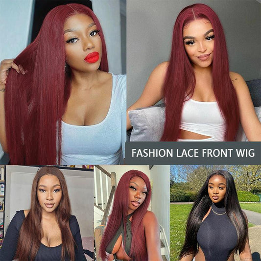 Front Lace Straight Chemical Fiber Wig - JWHL FASHION