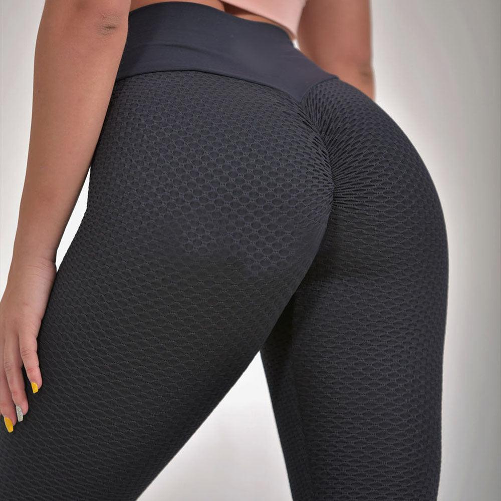 Plaid Leggings Fitness Yoga Pants - JWHL FASHION