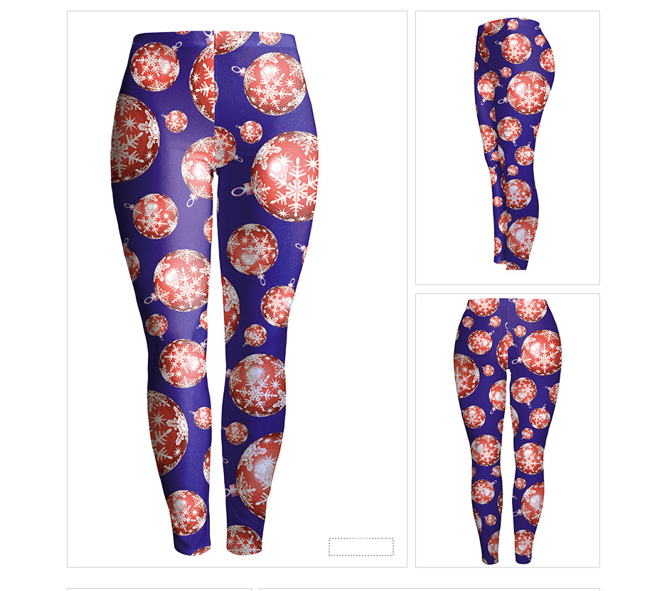 Women's 3D Printed Limited Edition Christmas Leggings - JWHL FASHION