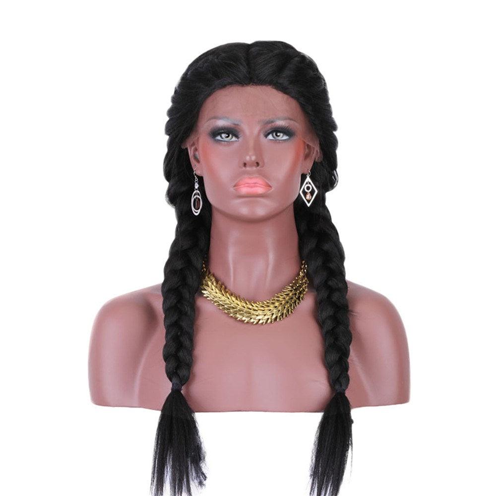 Korean silk double braided wig - JWHL FASHION