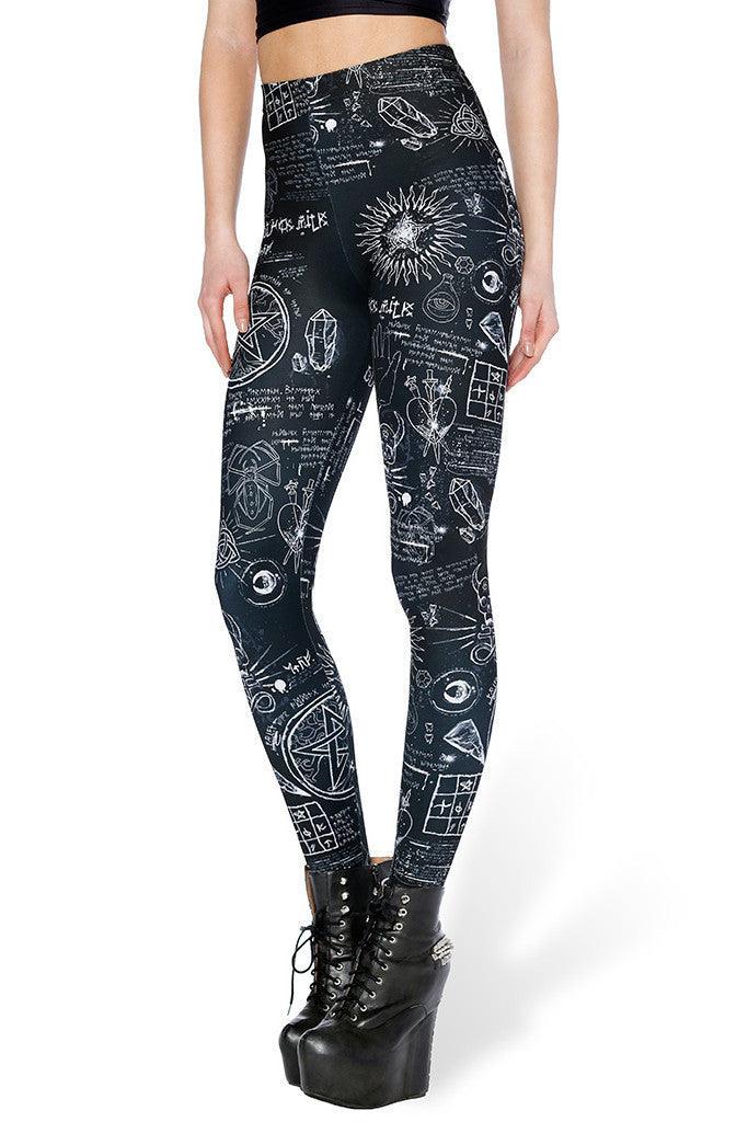 Fashion Stretch Digital Print Pants - JWHL FASHION