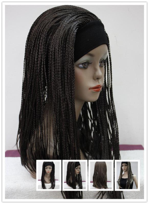 Gradient Hip Hop Net Red African Braids Wig - JWHL FASHION