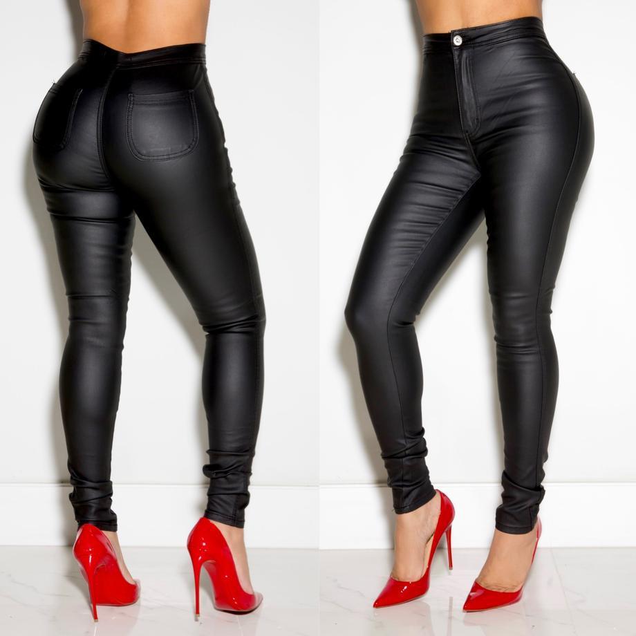 Winter Classic Small Feet Leather Pants or Trousers - JWHL FASHION