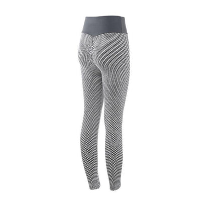 Plaid Leggings Fitness Yoga Pants - JWHL FASHION