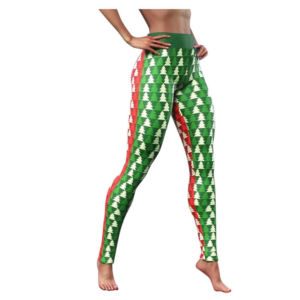 Digital printed sports cropped pants - JWHL FASHION