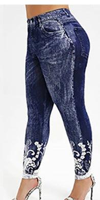 Denim Bottom Pants - JWHL FASHION