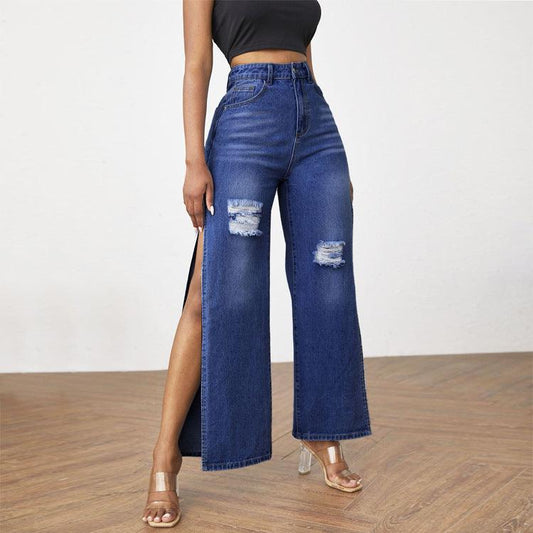 European And American Ripped Women's Jeans - JWHL FASHION