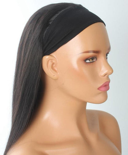 Ice Hair Band Wig Hood, Real Human Hair Wig - JWHL FASHION