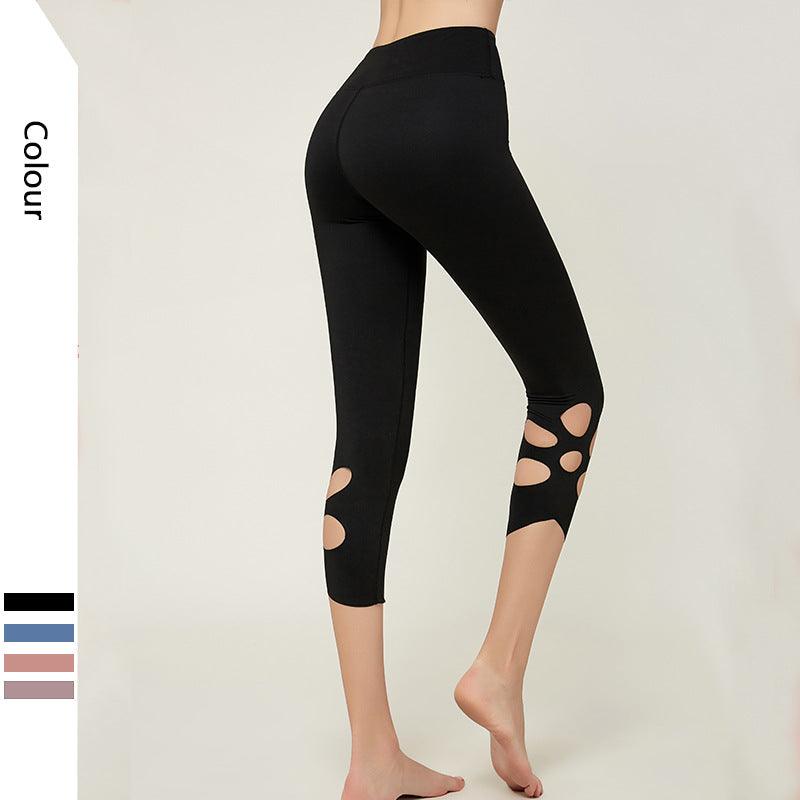 Sports fitness cropped pants - JWHL FASHION