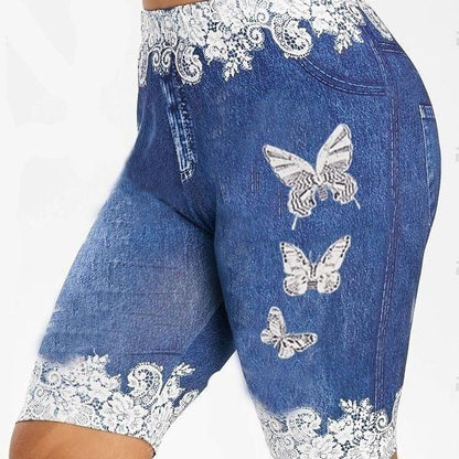 Butterfly print leggings - JWHL FASHION