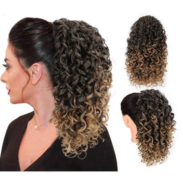 Curly Stretch Mesh Hair chemical fiber Wig - JWHL FASHION